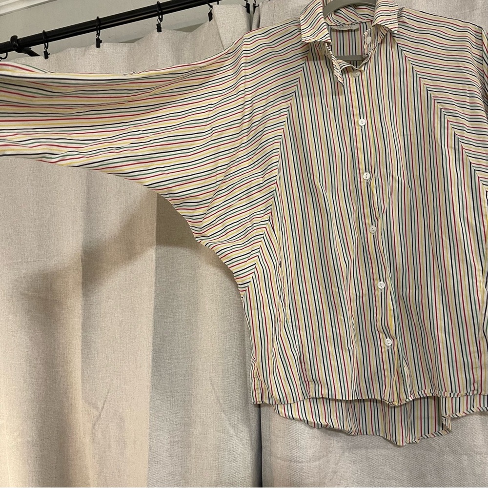 Petersyn Bromley Button Down Shirt Rainbow - Picture 5 of 7